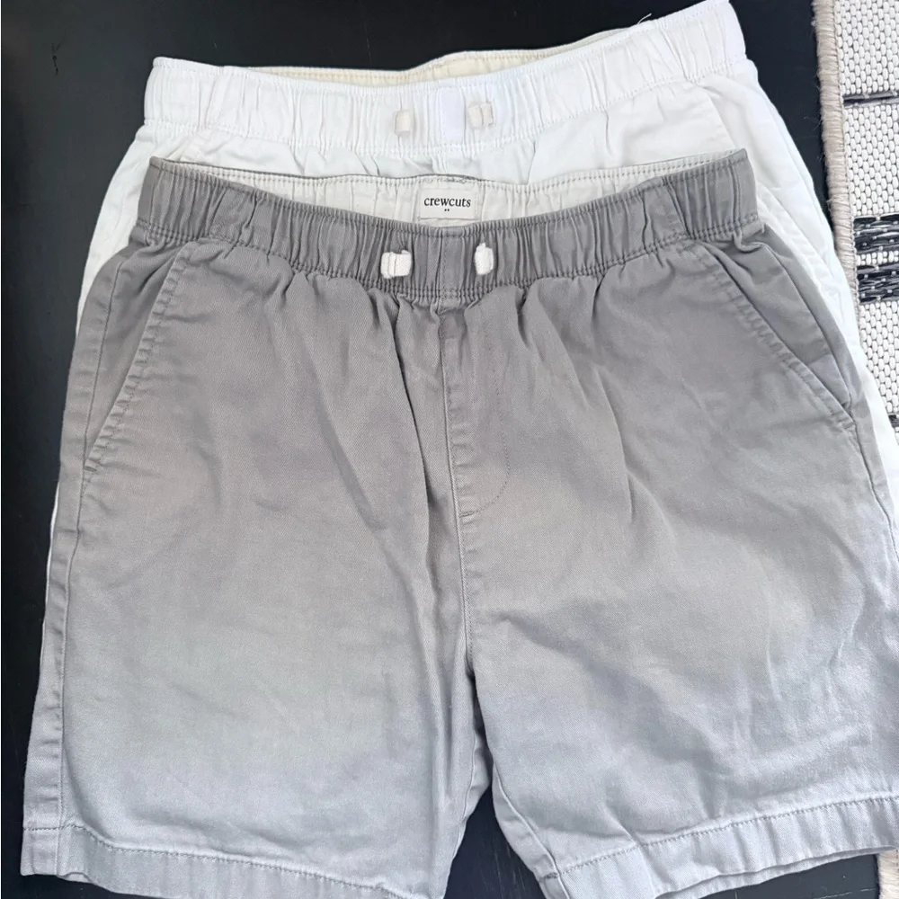 JCrew SHORTS BUNDLE Kids Navy, Gray, and White Shorts